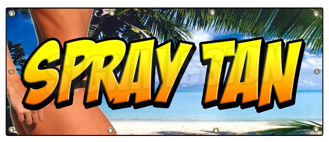 Spray Tan Banner