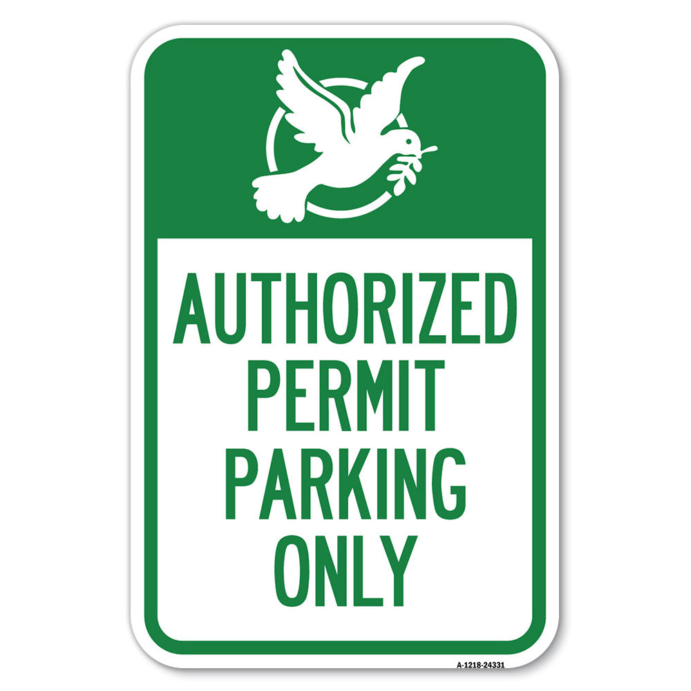 Authorized Church Parking Only (With Graphic)