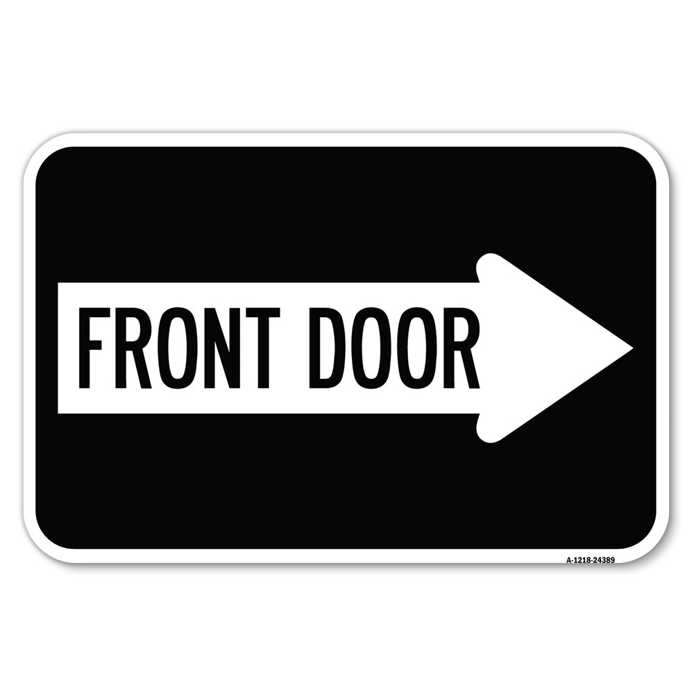 Front Door (With Right Arrow)