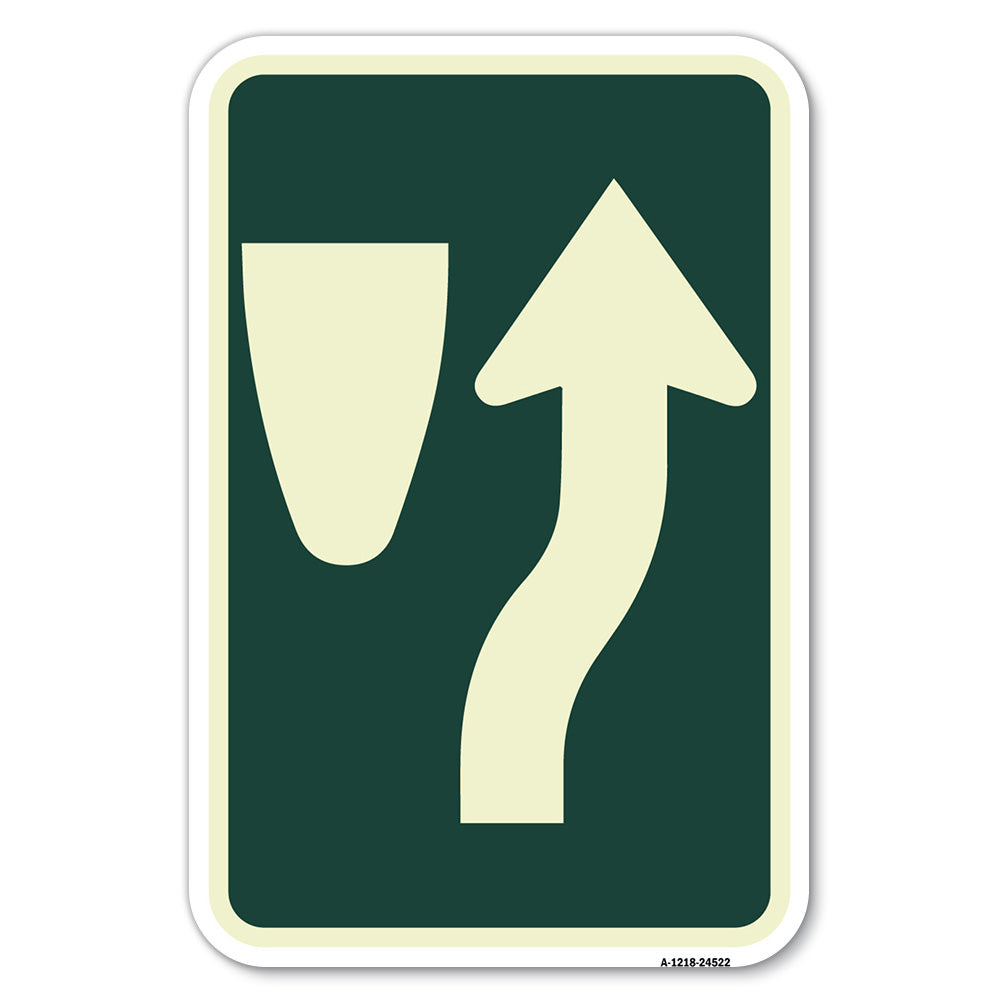 Beware of Curb Graphic