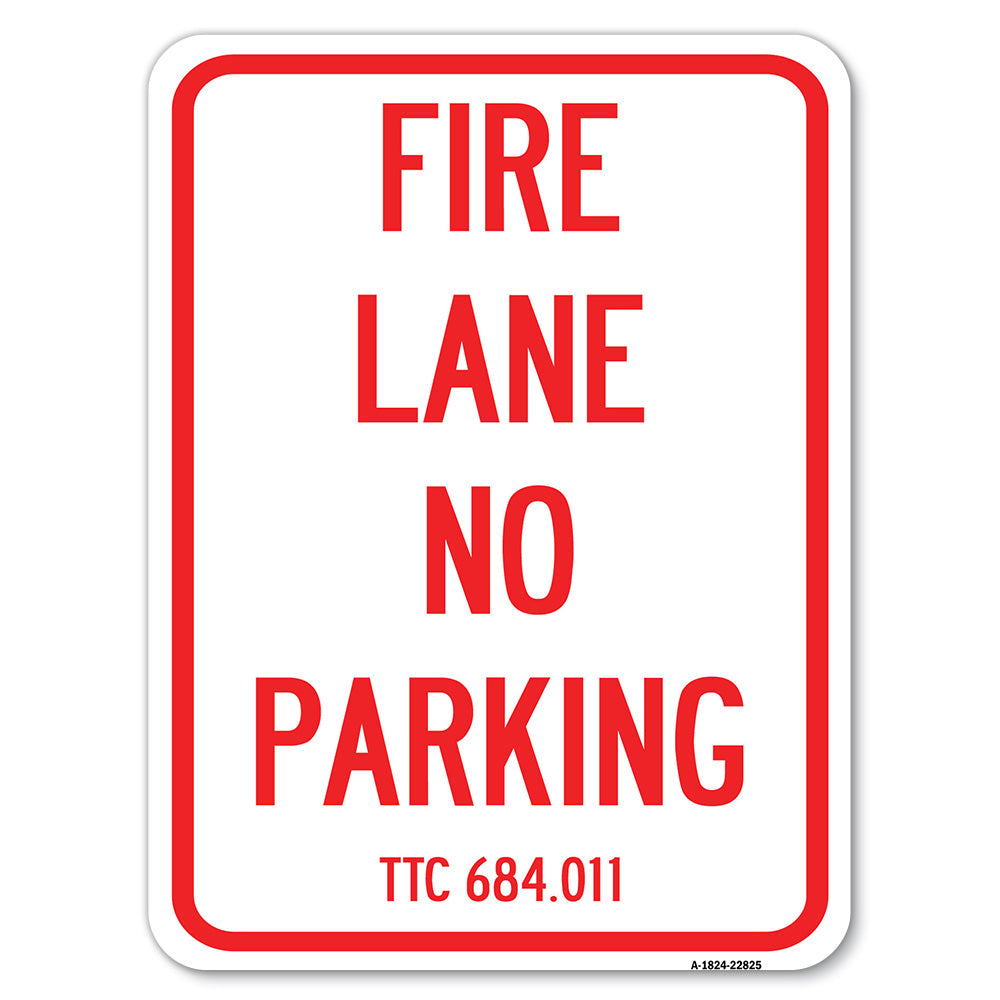 Texas Fire Lane No Parking