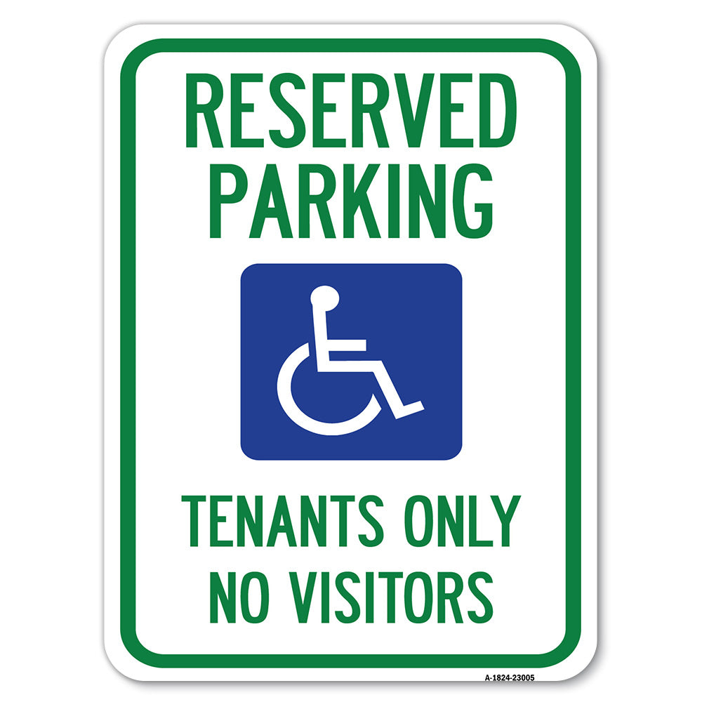 Reserved Parking Tenants Only No Visitors (With Graphic)