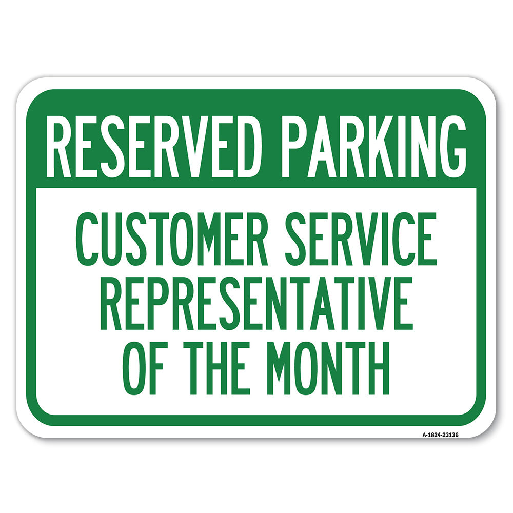 Reserved Parking Customer Service Representative of the Month