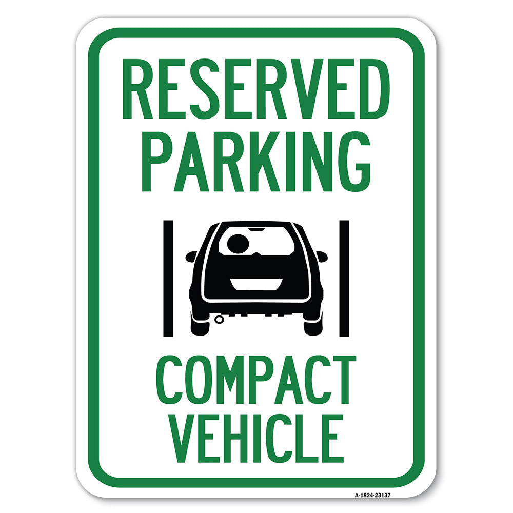 Reserved Parking Compact Vehicle
