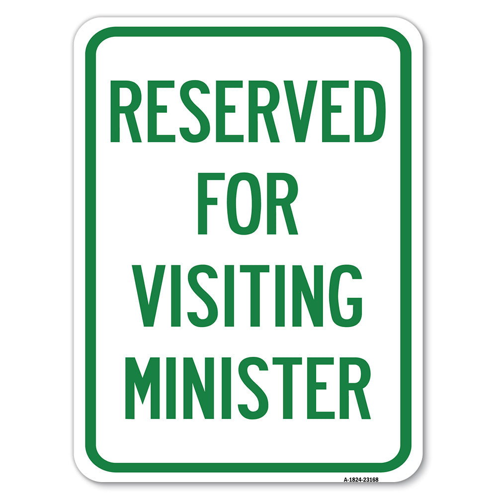 Reserved for Visiting Ministers