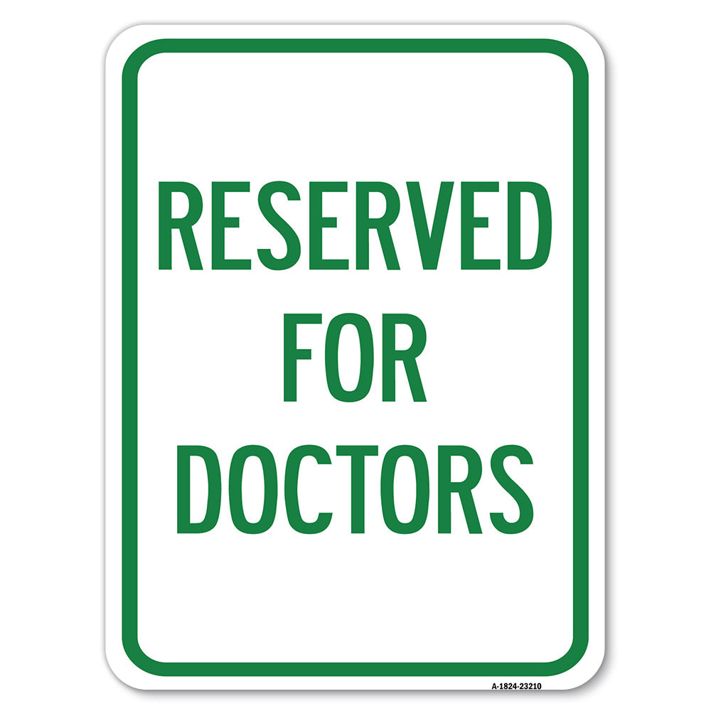 Reserved for Doctors