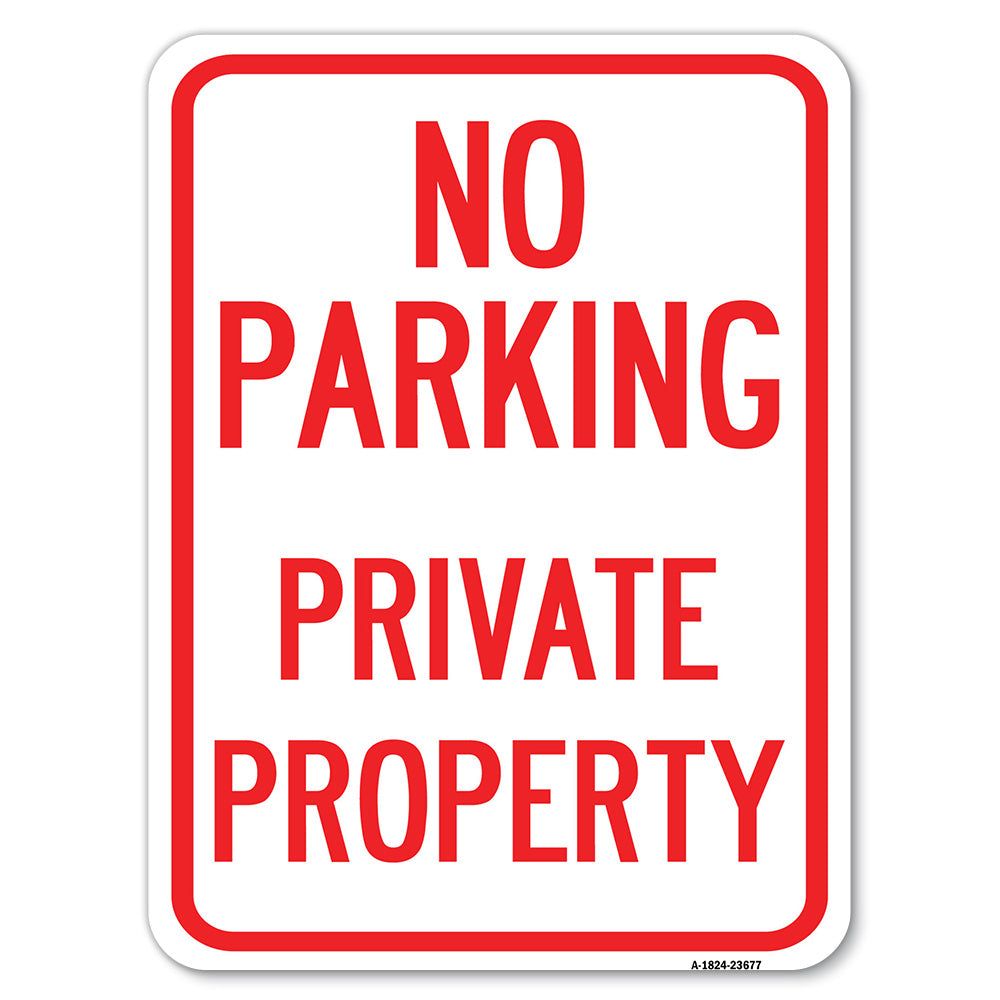 No Parking Private Property