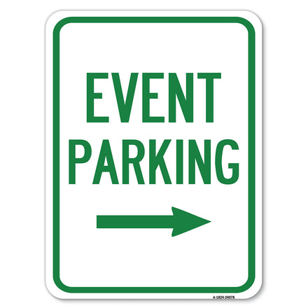 Event Parking (With Right Arrow)