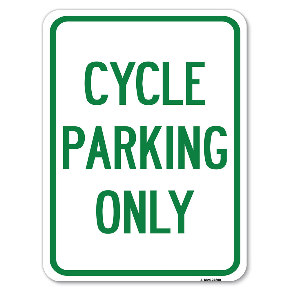 Cycle Parking Only
