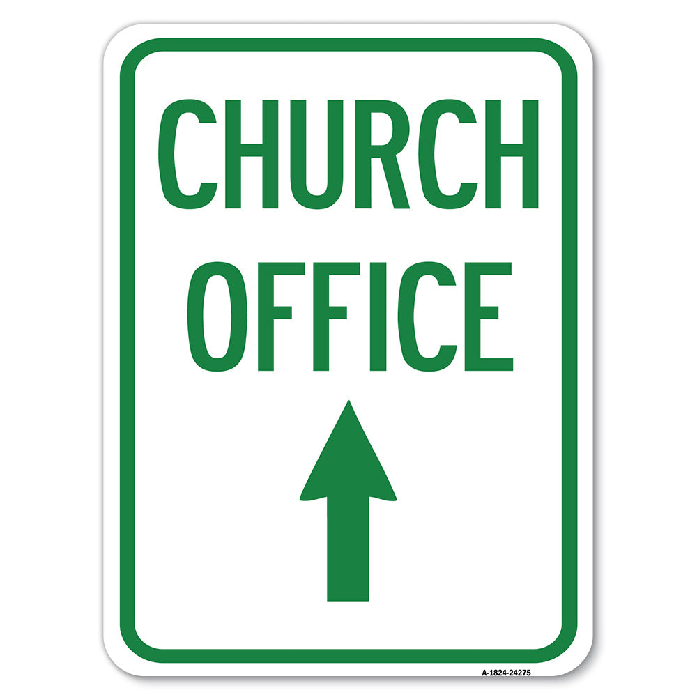 Church Office (With Up Arrow)
