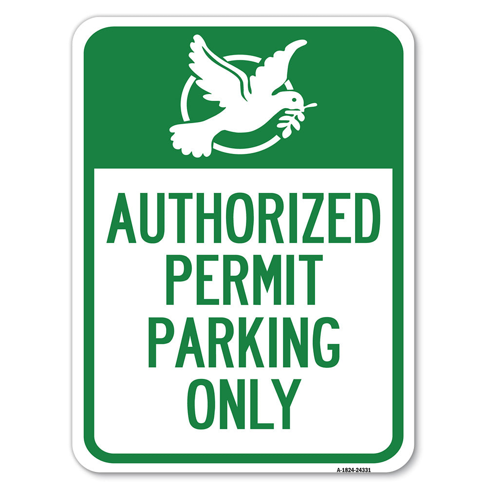 Authorized Church Parking Only (With Graphic)