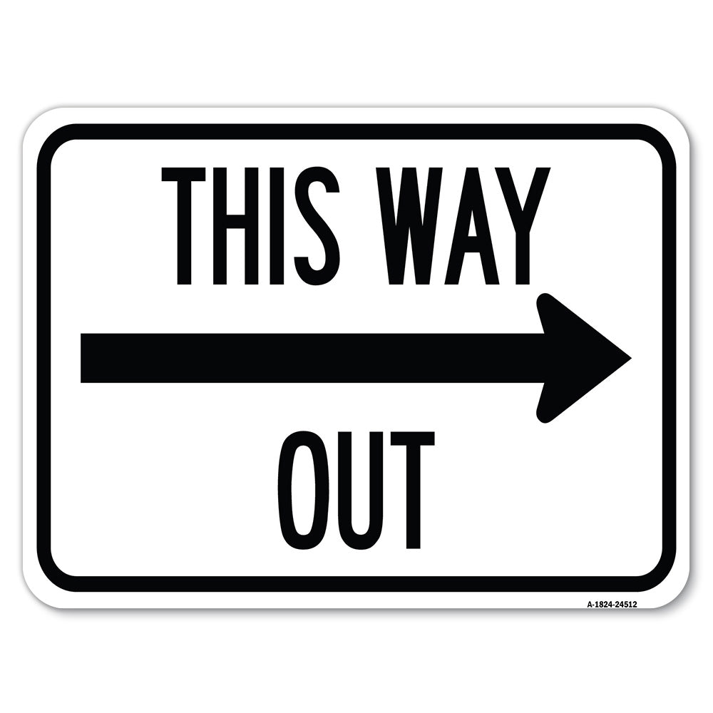 This Way Out (Right Arrow)