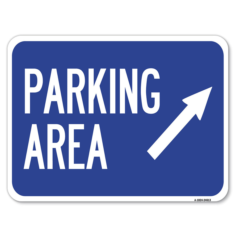 Parking Area (Up Right Arrow Symbol)