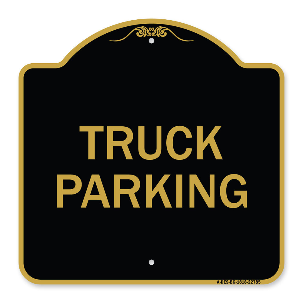 Truck Sign Truck Parking