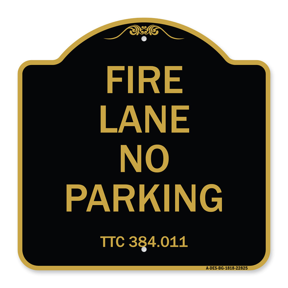 Texas Fire Lane No Parking