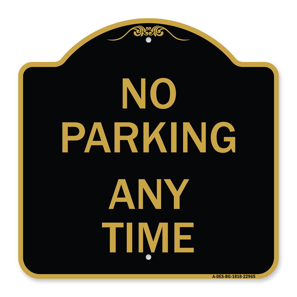 No Parking Anytime