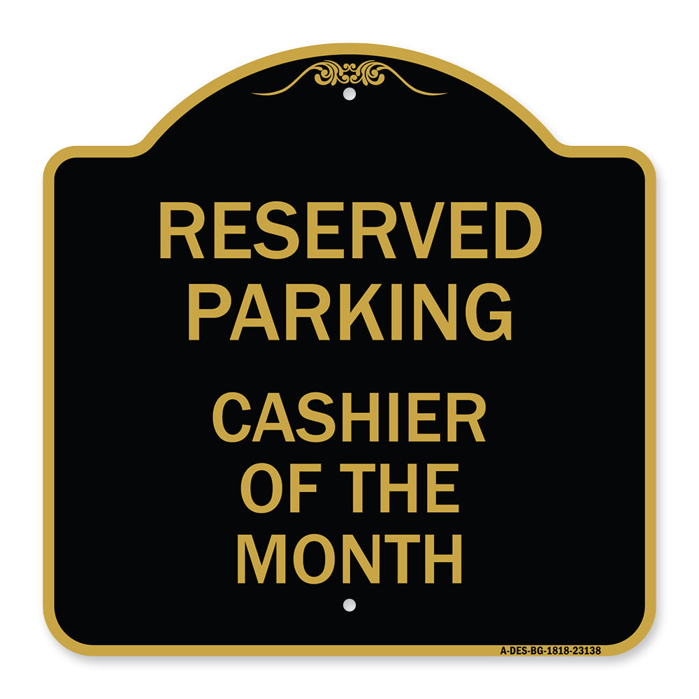 Reserved Parking Cashier of the Month