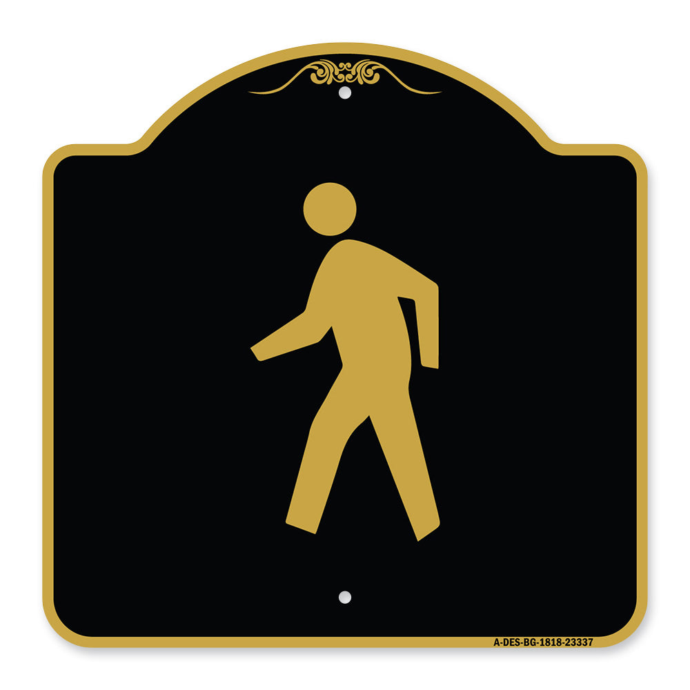Pedestrian Crossing Symbol
