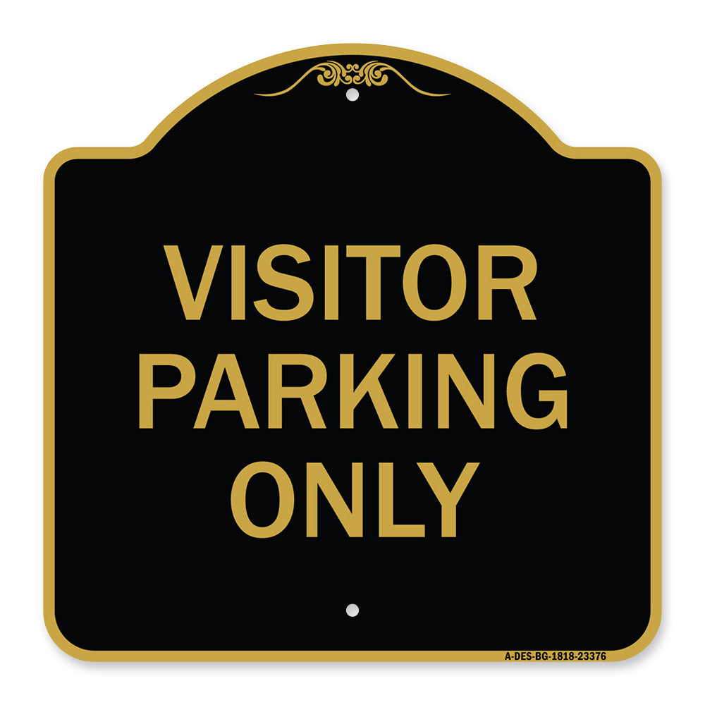 Parking Reserved Sign Visitor Parking Only