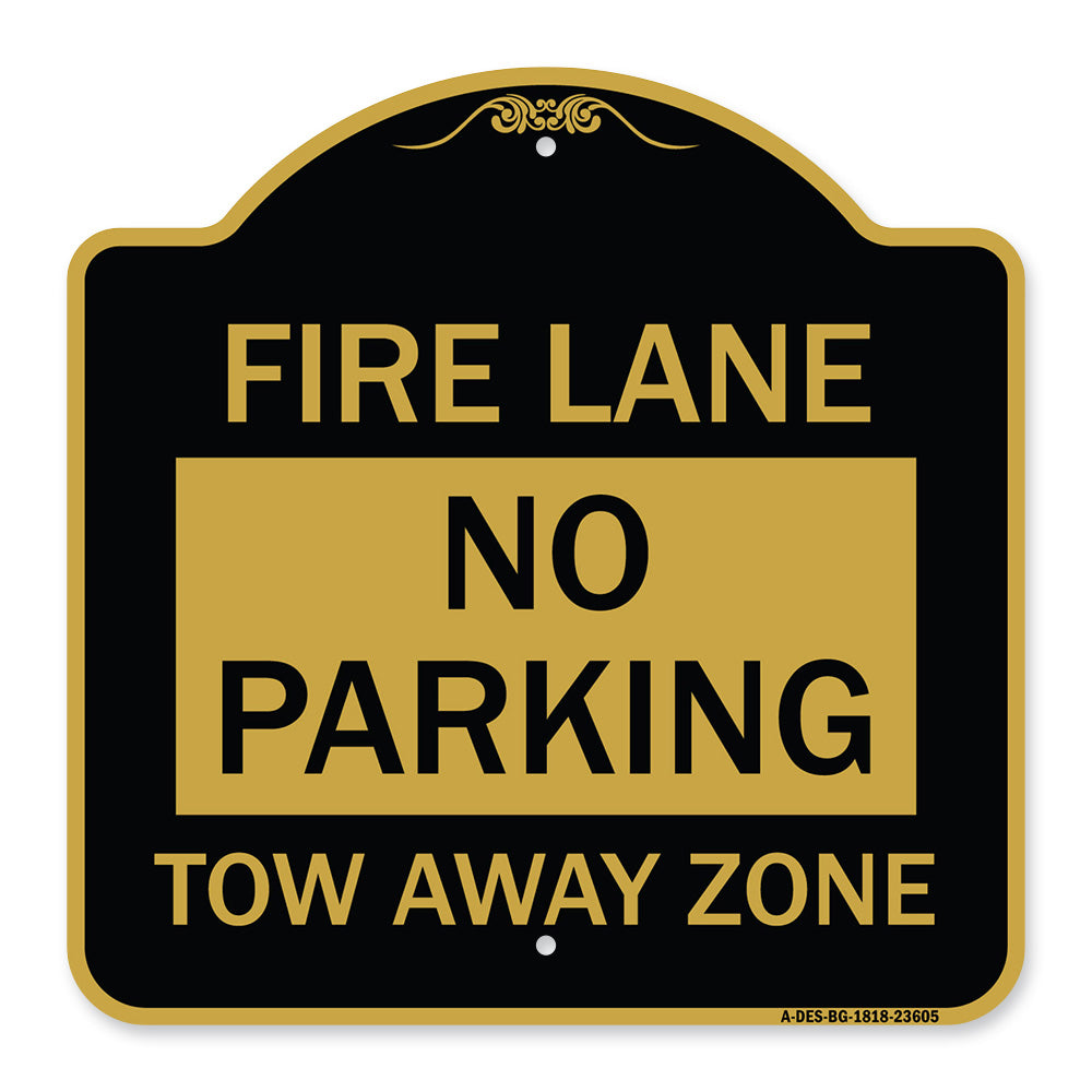 No Parking Tow-Away Zone