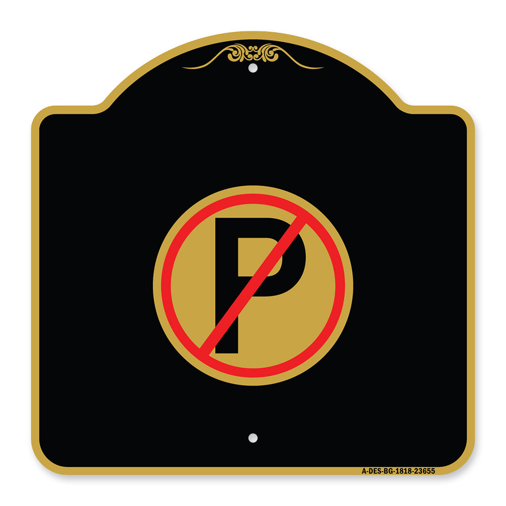 No Parking Symbol
