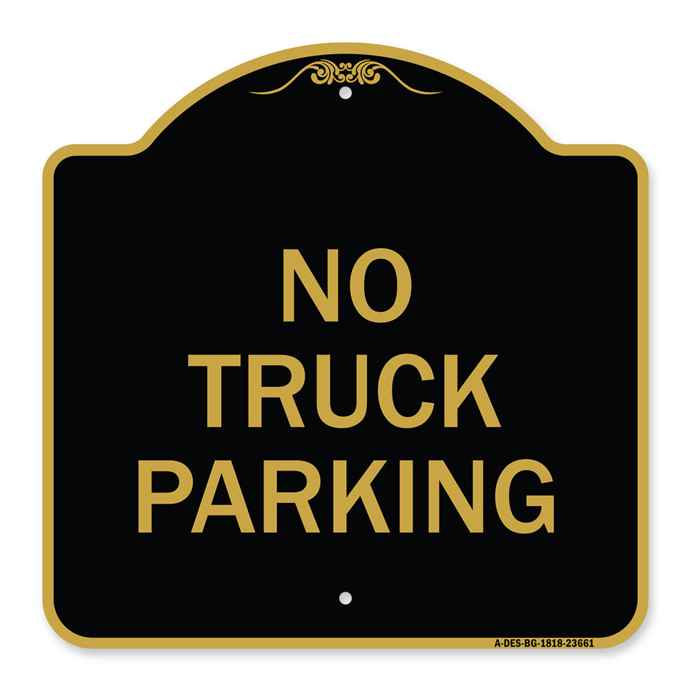 No Parking Sign No Truck Parking