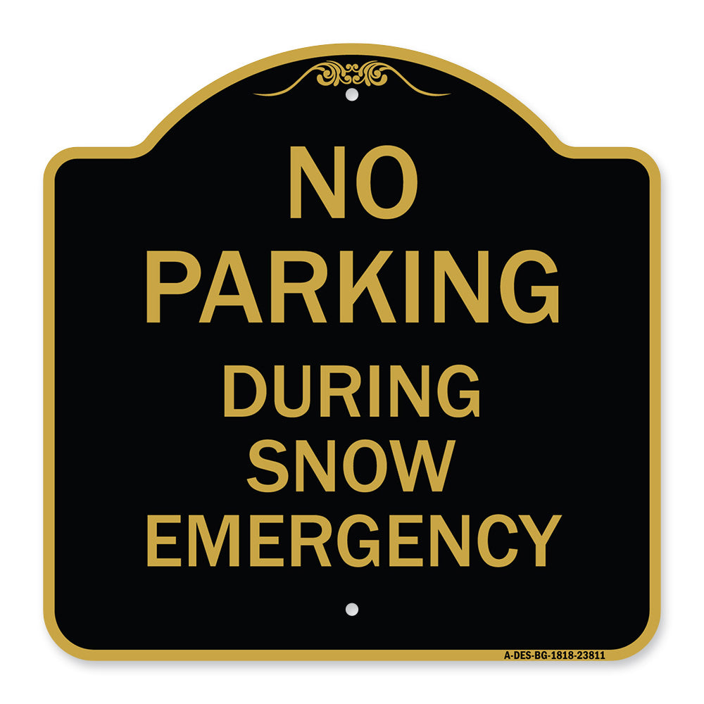 No Parking - During Snow Emergency