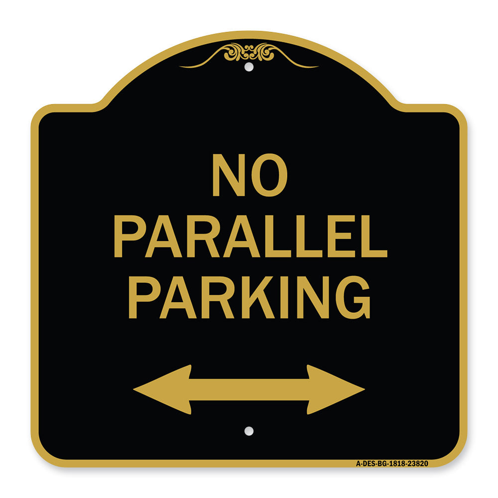 No Parallel Parking with Bidirectional Arrow