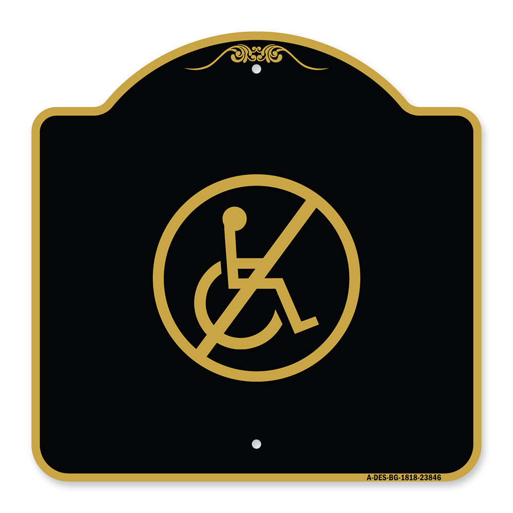 No Handicap Symbol