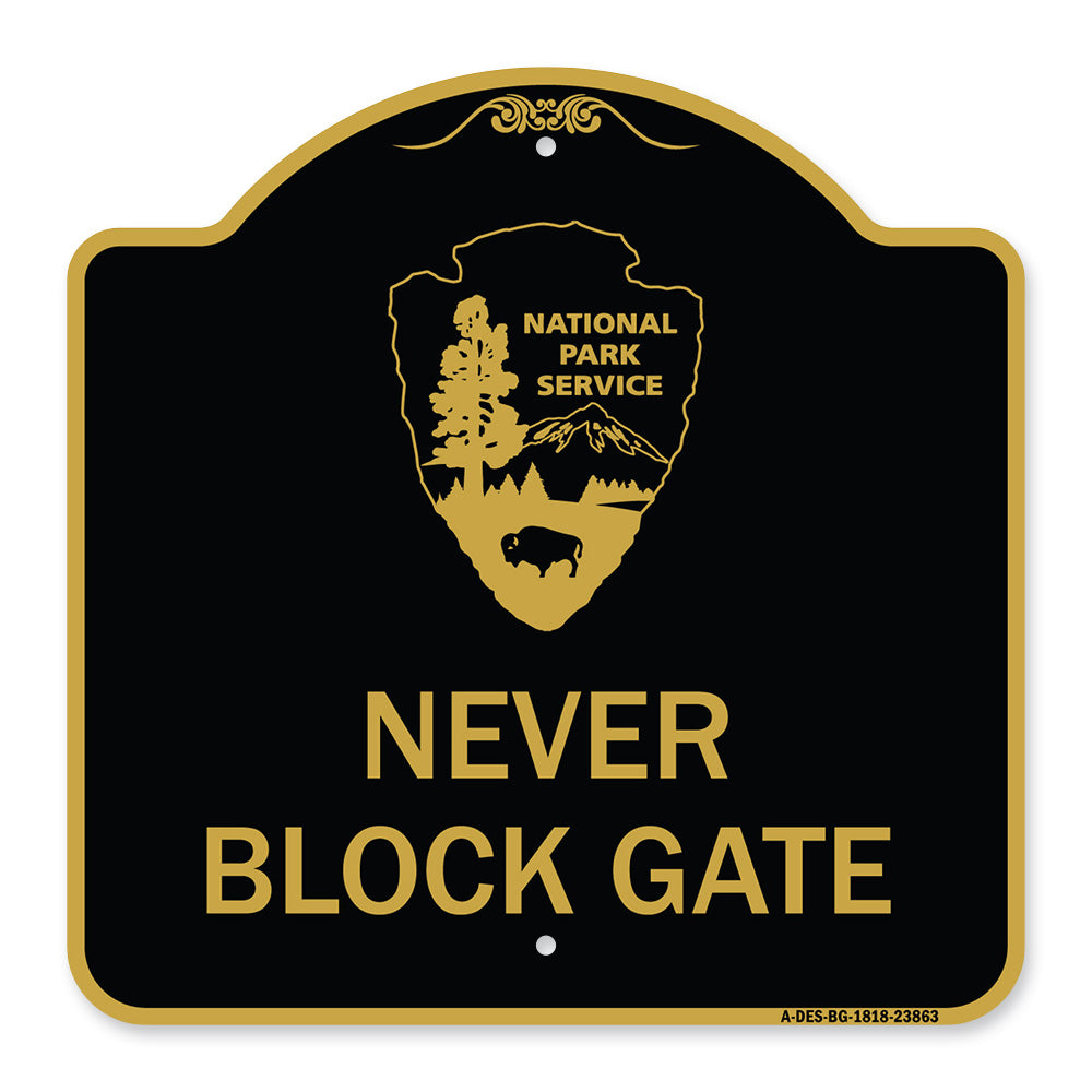 National Park Service - Permit Parking Only