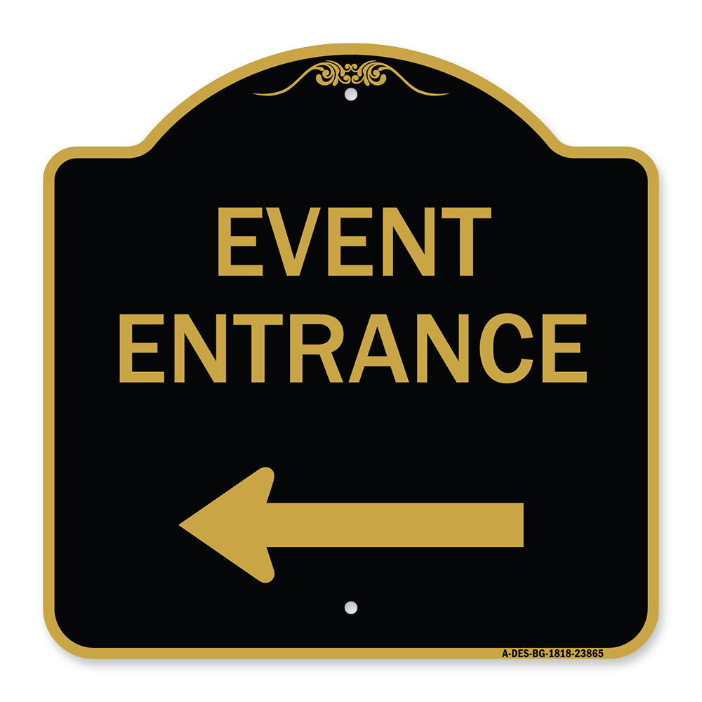 N Event Entrance (With Left Arrow)