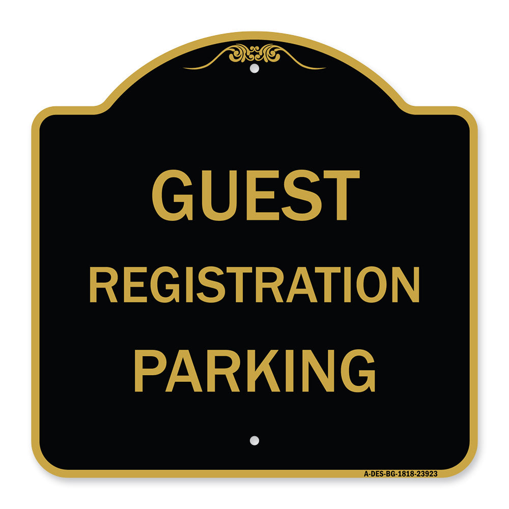 Guest Registration Parking