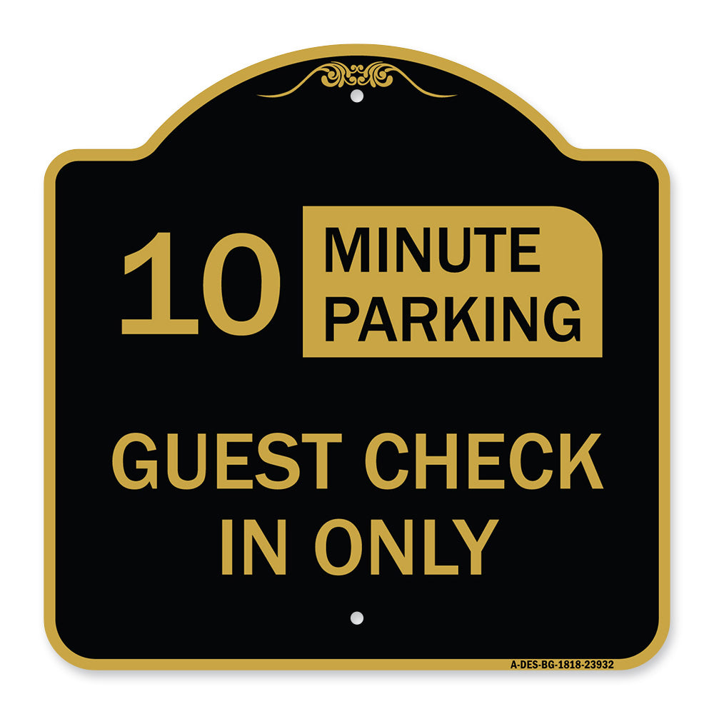 Guest Check in Only (Choose Your Limit) Minute Parking
