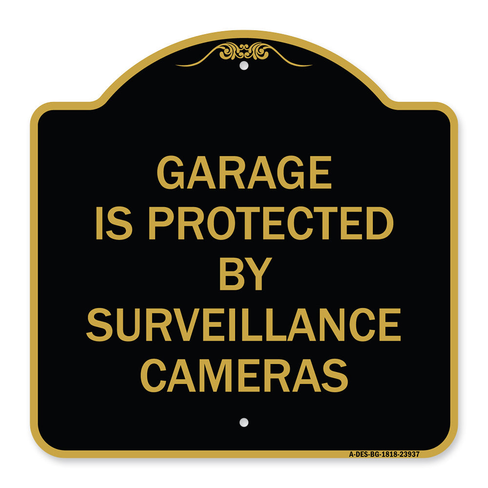 Garage Is Protected by Surveillance Cameras