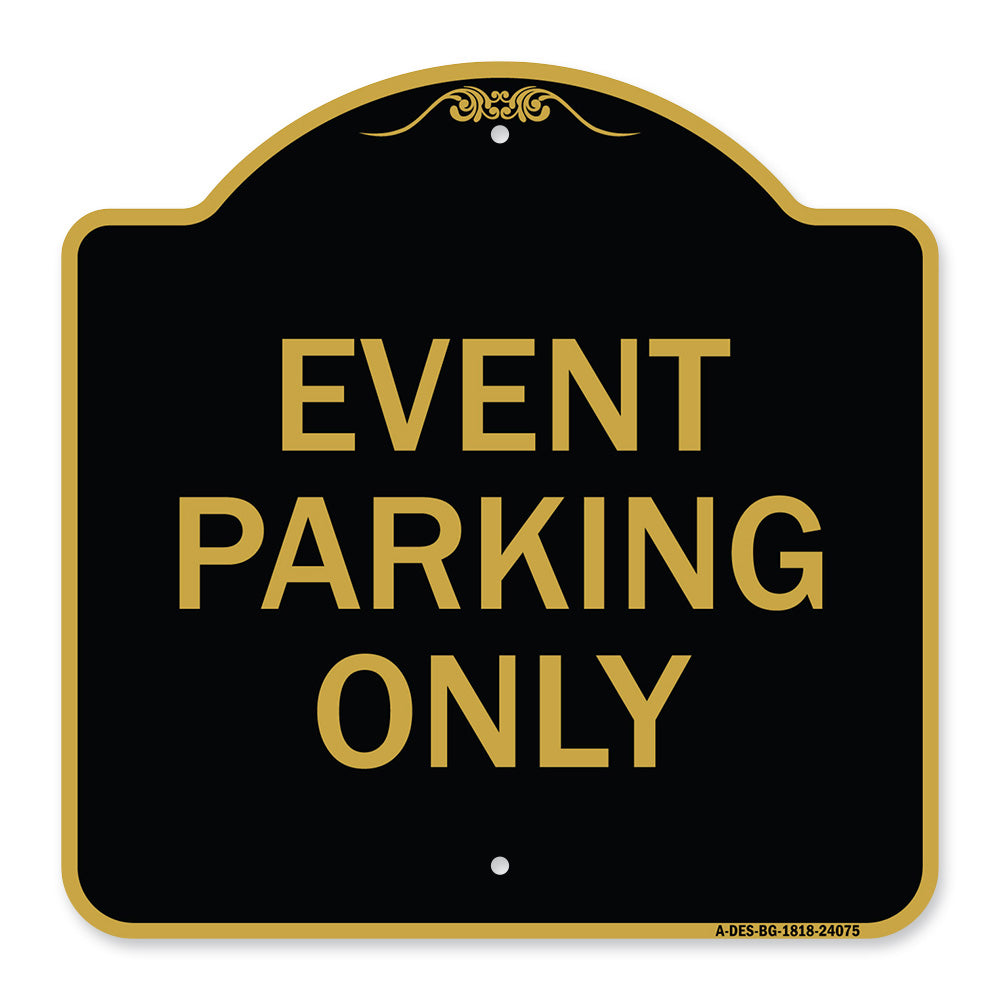 Event Parking Only