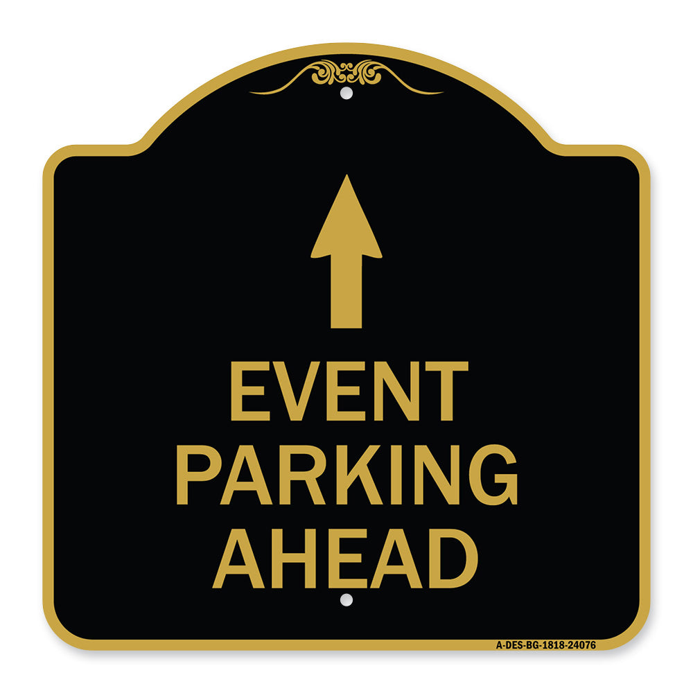 Event Parking Ahead