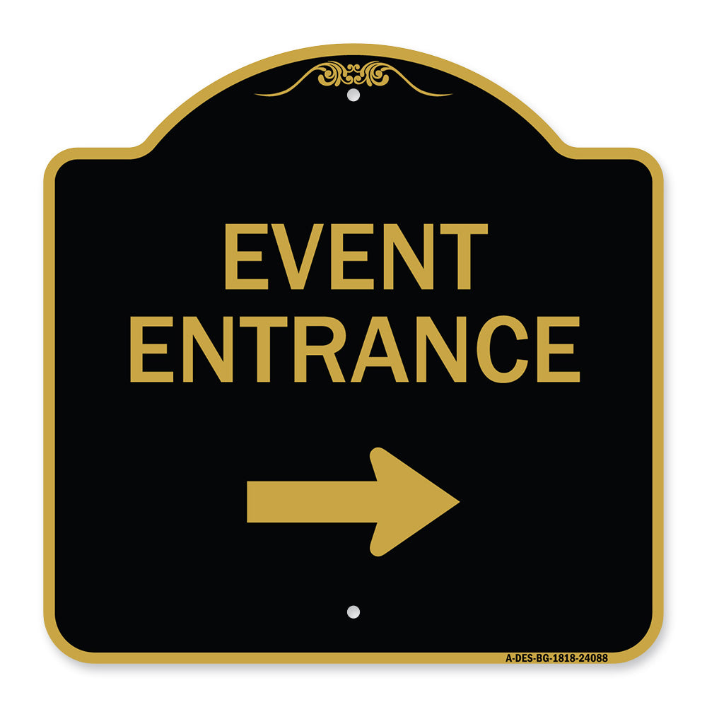 Event Entrance (With Right Arrow)