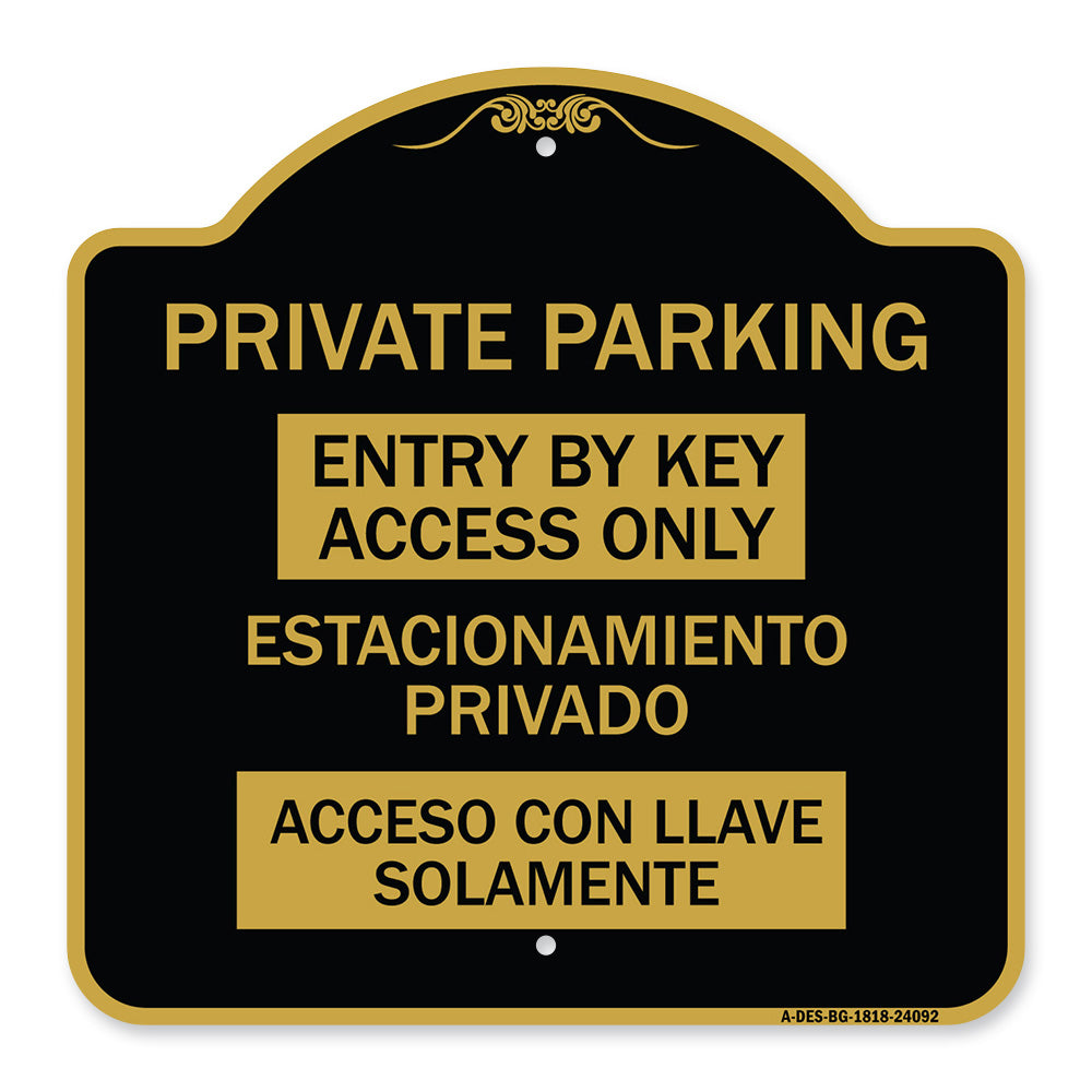 Entry by Key Access Only - Estacionamiento Privado Acceso Con Llave Solamente