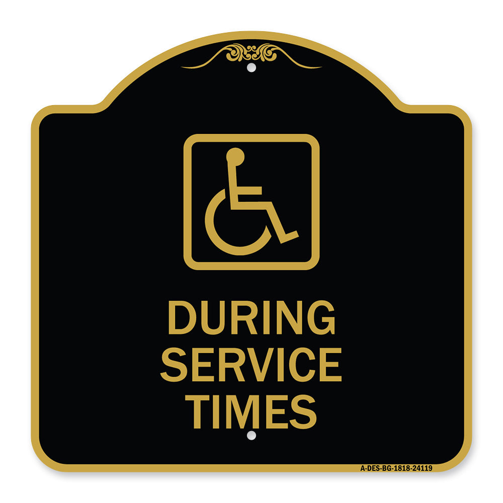 During Service Times (With Graphic)