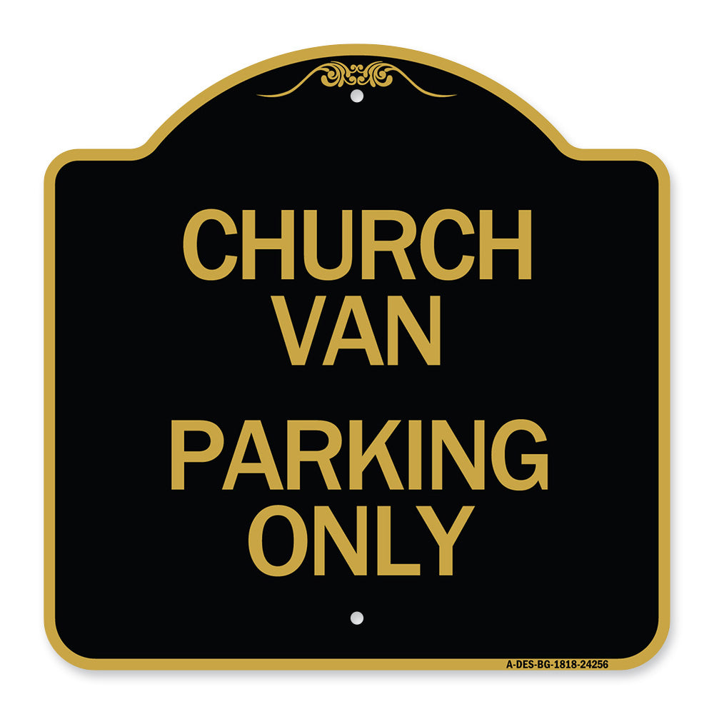 Church Van Parking Only