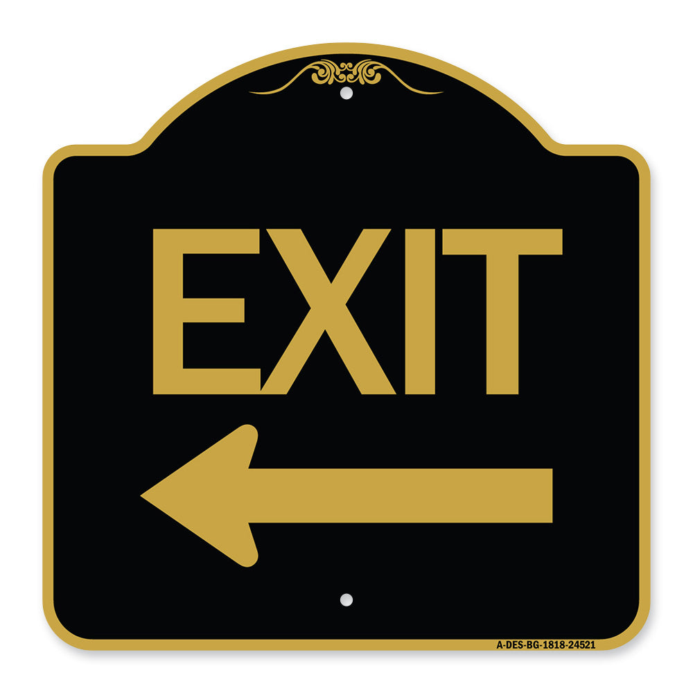 Exit with Left Arrow