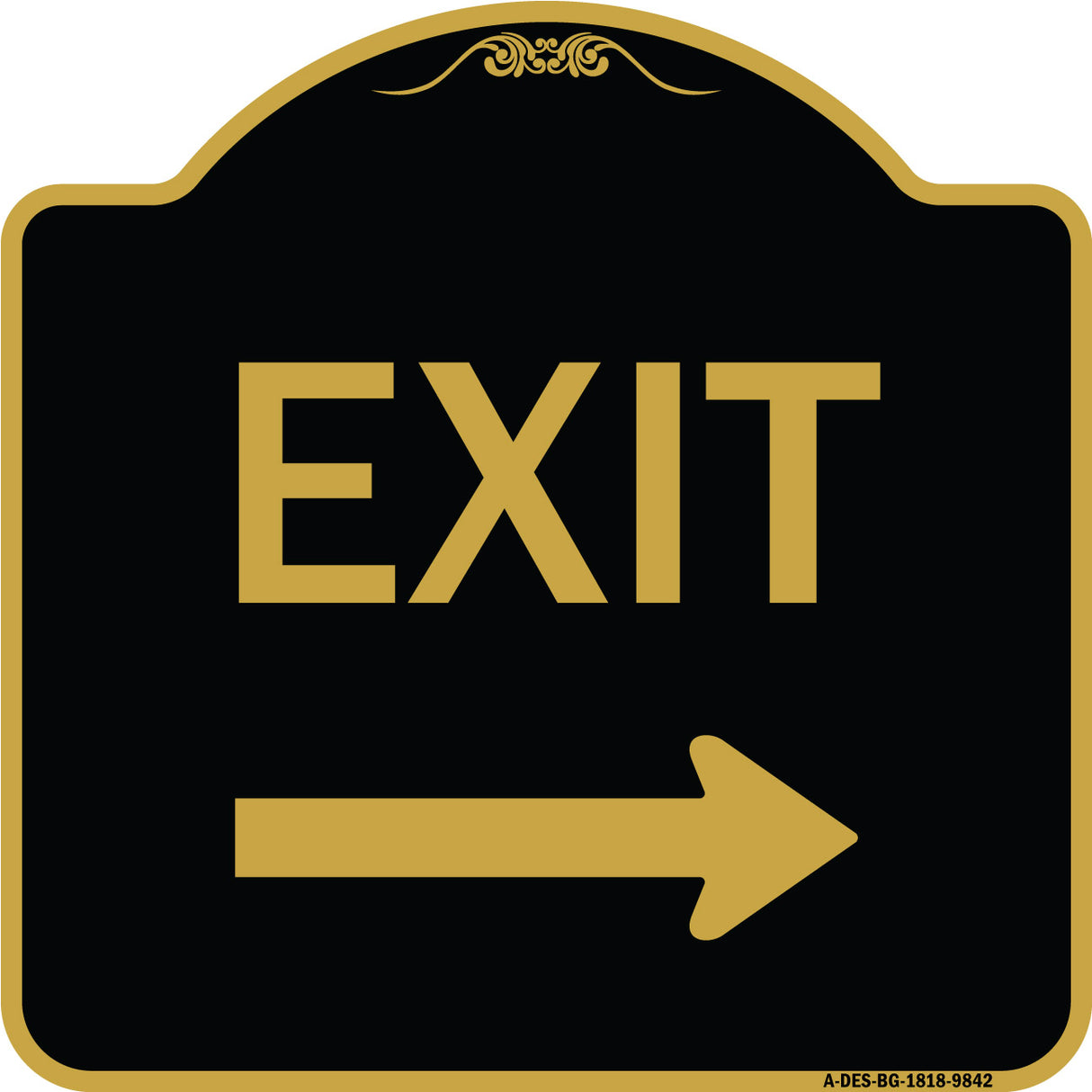 Exit With Right Arrow