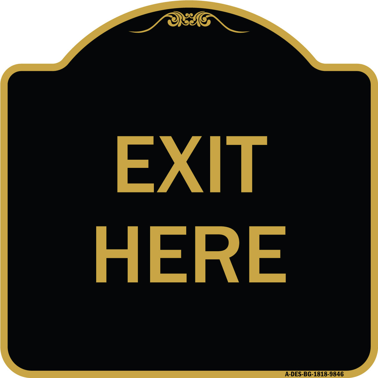 Exit Here