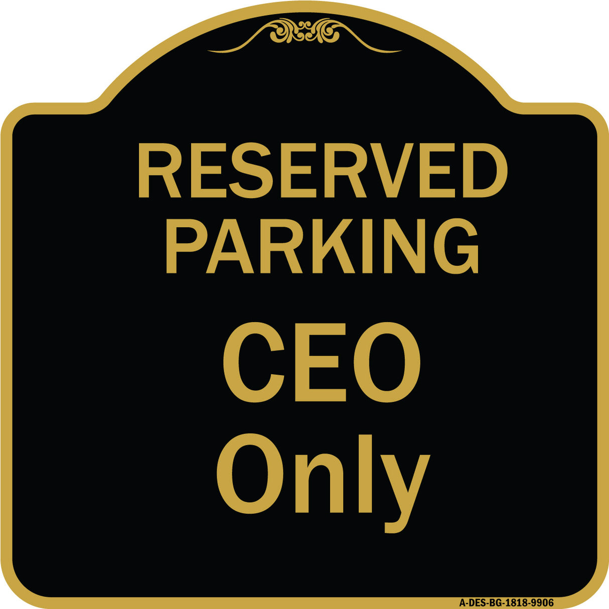 Reserved Parking Ceo Only