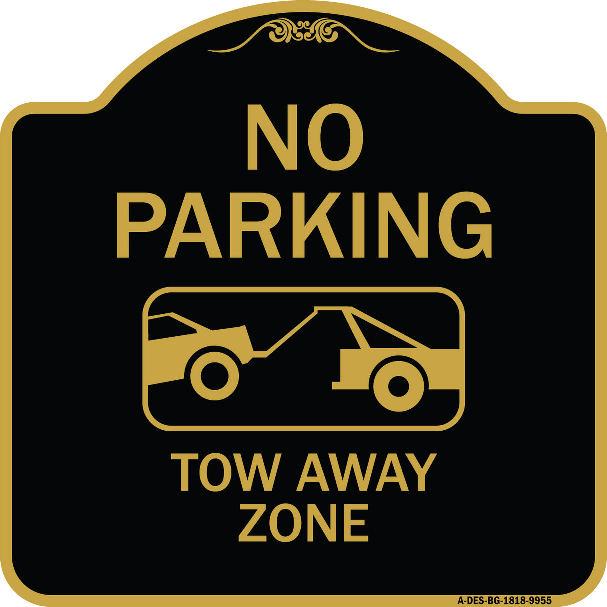 No Parking Tow Away Zone