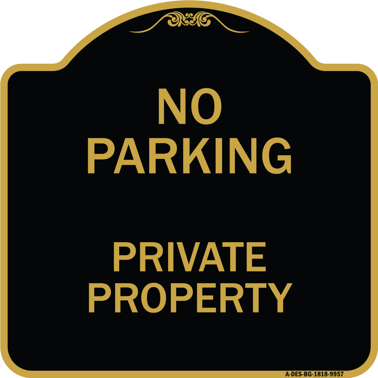 No Parking Private Property