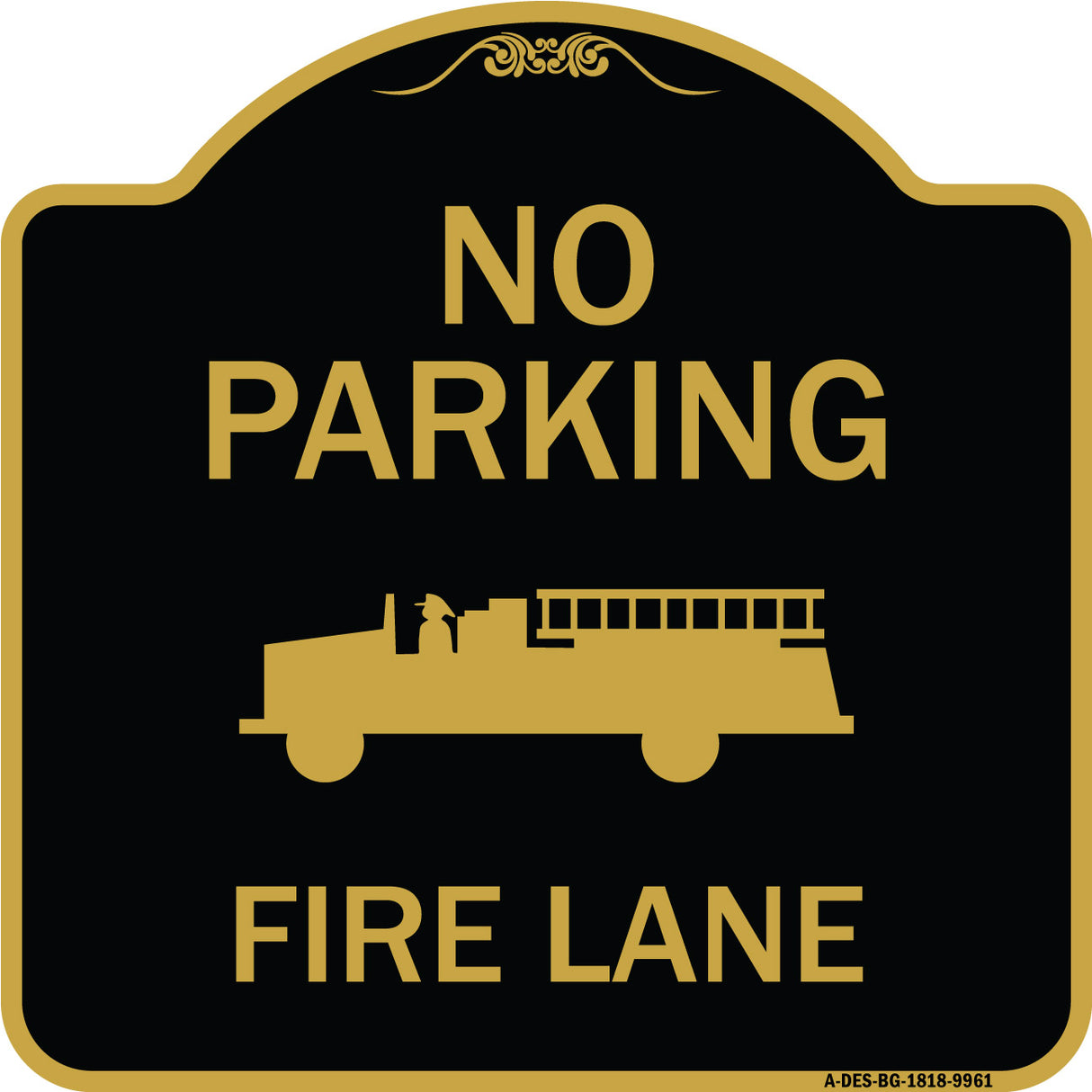 No Parking Fire Lane