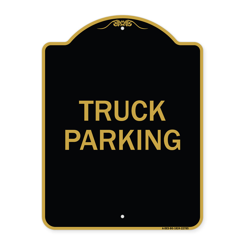 Truck Sign Truck Parking