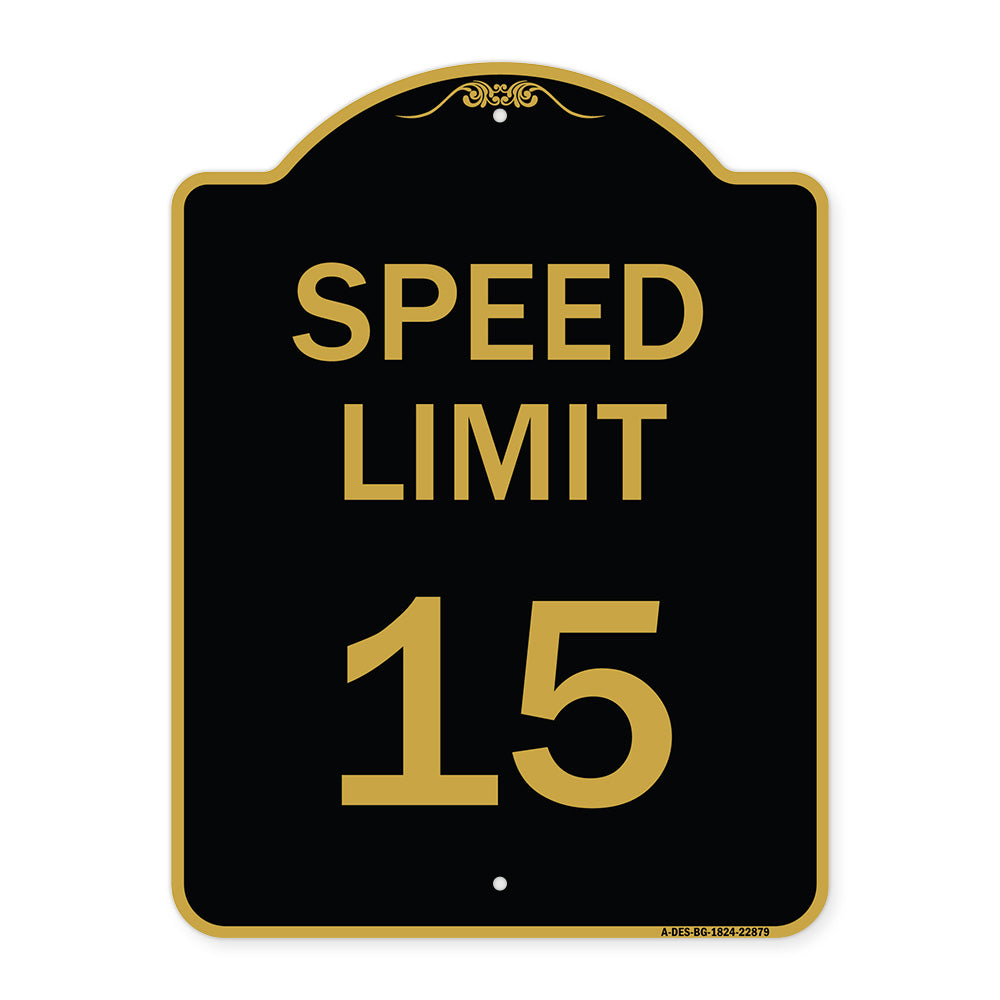 Speed Limit 15 Mph