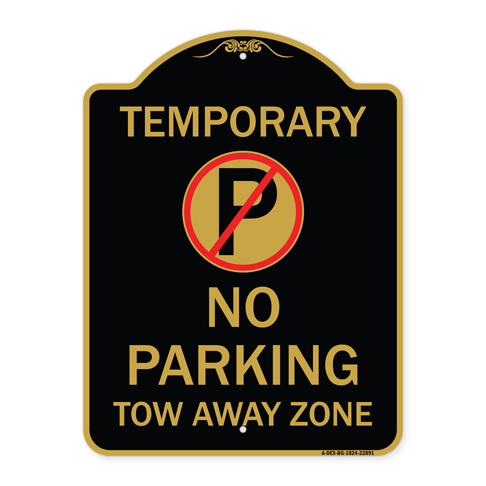 No Parking Tow Away Zone